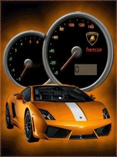 Lamborghini car спидометр
