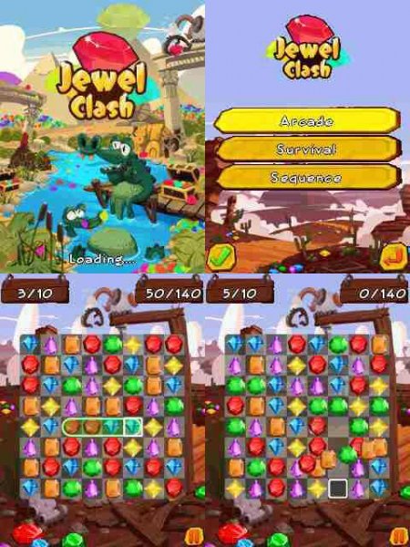 Jewel Clash 240x400 Asha305