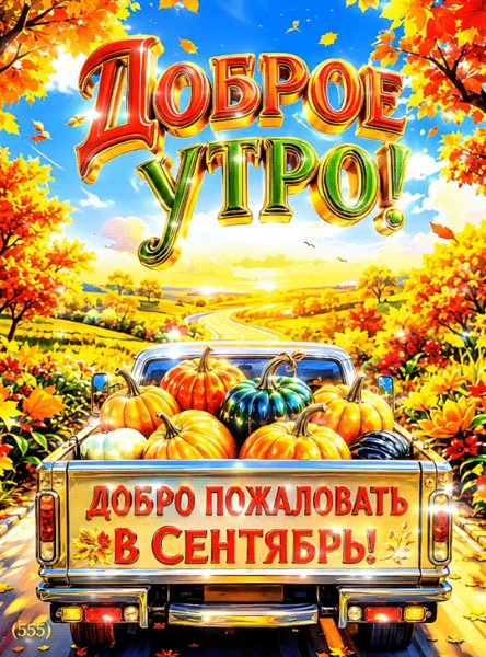Сентябрь-доброе-утро