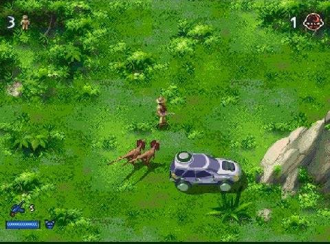 Jurassic Park-The Lost World [Rus] (hack) (sega)