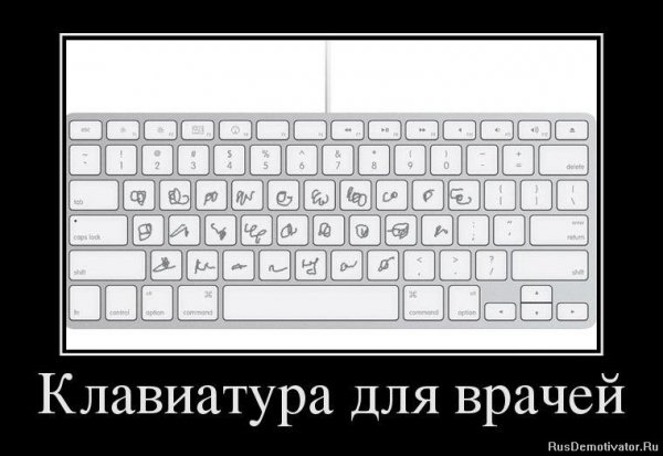 Клавиатура для врачей