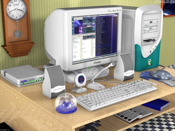 Компьютер на Windows 98 от Мариуса Шукана 2003