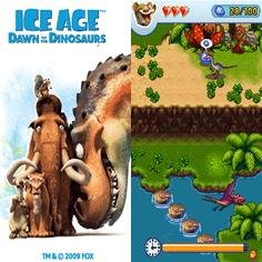Ice Age-3 Dawn of Dinossaurs 240x320 touсh RUS