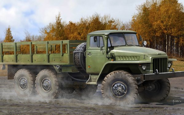 Wallpaper 5774 AFV Ural-375D