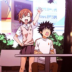 Misaka Mikoto, Kamijou Touma