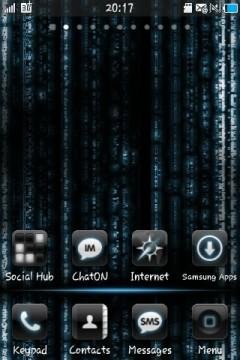 blue matrix