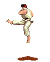 Street Fighter. Spin Kick by Ryu