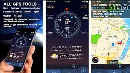 All GPS Tools Pro Compass Weathe