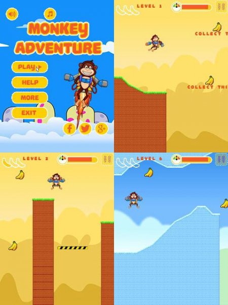 Monkey Adventure 320x240