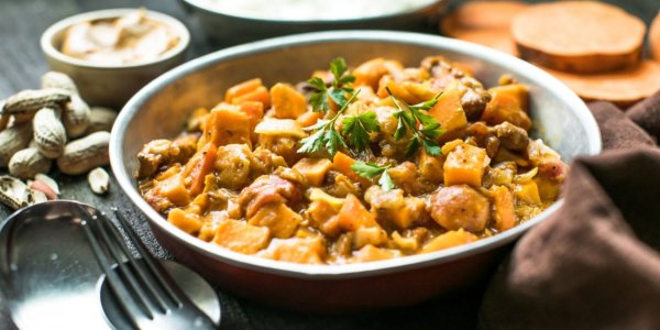 Курица с бататом