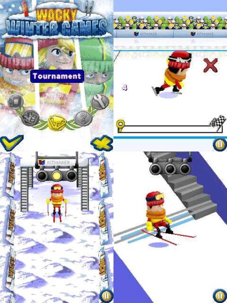 Wacky Winter Games 240x400