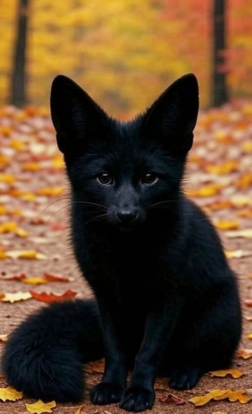 Чернобурая лисица