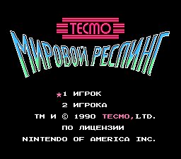 Tecmo World Wrestling (U) [T+Rus uBAH009 (23.06.2025)]