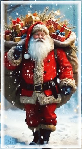 Анимированная открытка без текста