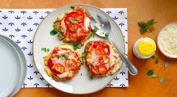 Запечённый пицца-картофель