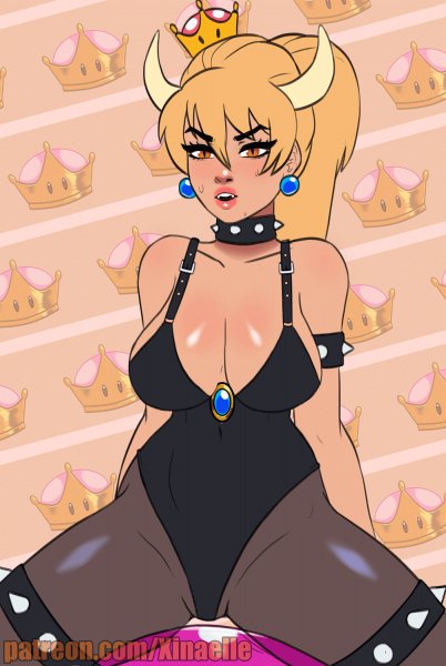 Xinaelle-artist-гифка-Bowsette-4729109