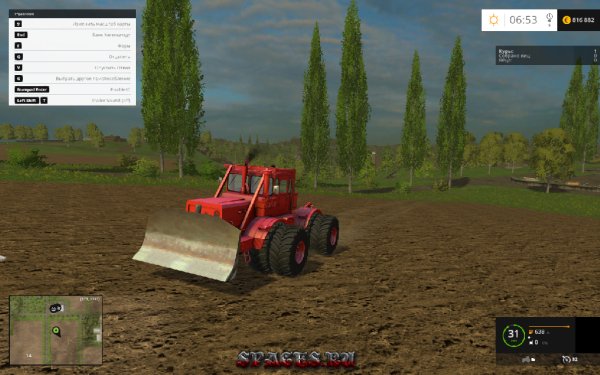 kirovets k 700a otval
