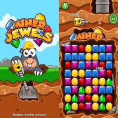 Miner Jewels 240x320 toch RUS