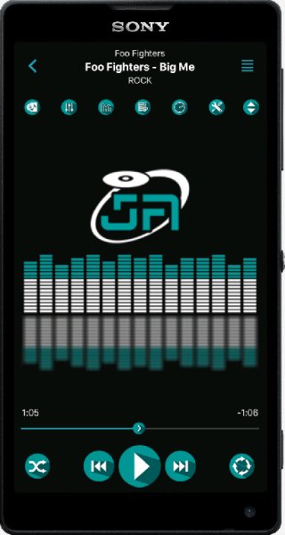 JetAudio 8.2.2 x86 MaterialDesign mod Ctas8888
