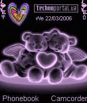 Animated love bears
