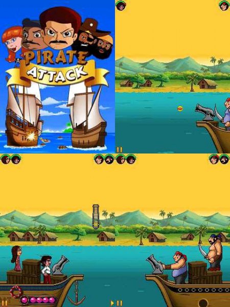 Pirate Attack 240x320 X2-00