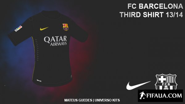 FC Barcelona Nike Third Kit 13-14 by Mat
