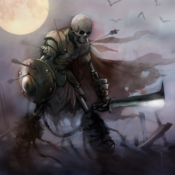 Черепушки - костяшки обои ПК