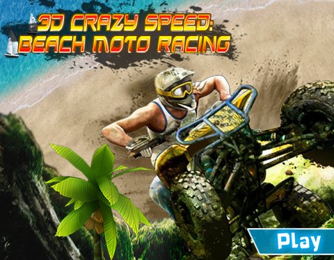 3D Crazy Speed Beach Moto Racing v 100.0