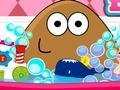 Pou Girl Bathing Day