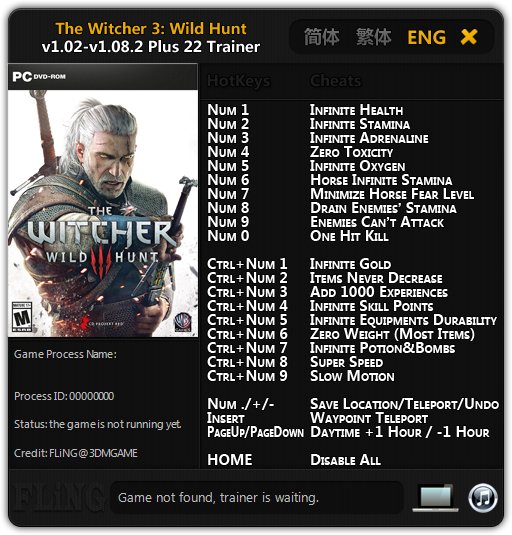 The Witcher 3 Wild Hunt v1.02-v1.08.2 Pl