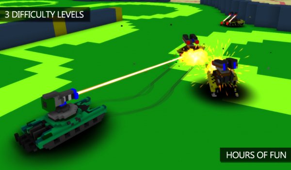 Blocky War Machines v1.00 [Мод много денег]