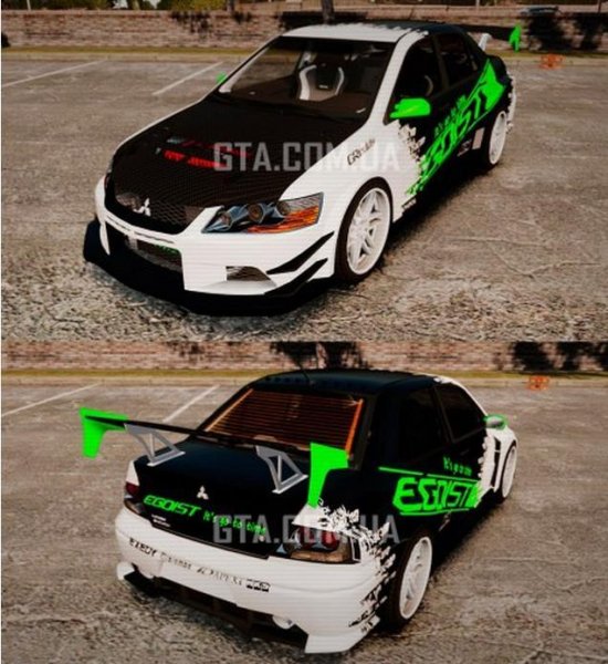 Mitsubishi-lancer-evo-ix-tuning для GTA 4
