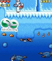 AliThePenguin Xmas 240x320 240x320 RU by