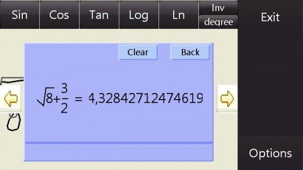 Nokia Handwriting Calculator