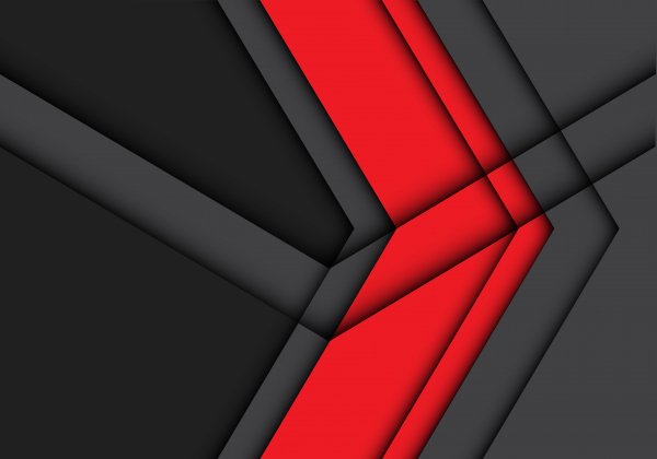 Red-black-geometry-modern-design