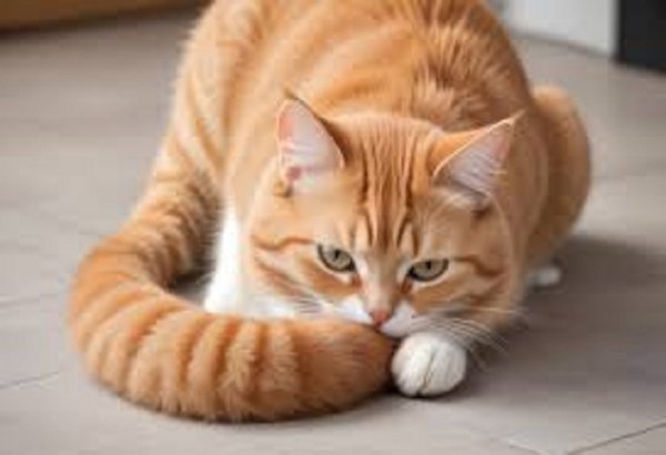 Рыжая кошка