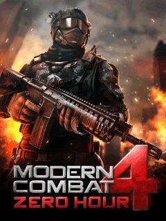 Modern Combat 4 ZeroHour Samsung S5292 TS 320x480