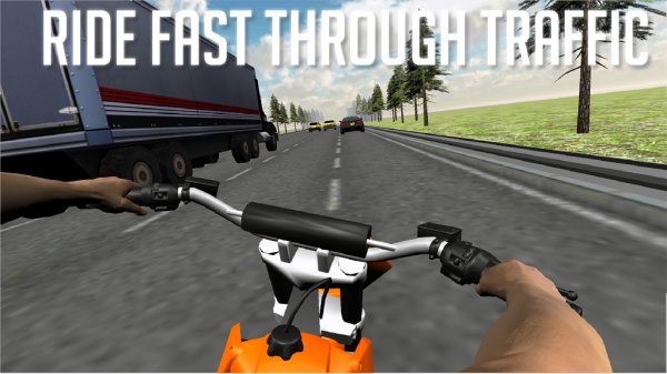 On Bike Traffic Racing