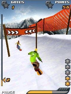 Snowboard hero 3D 240x320 s40v3