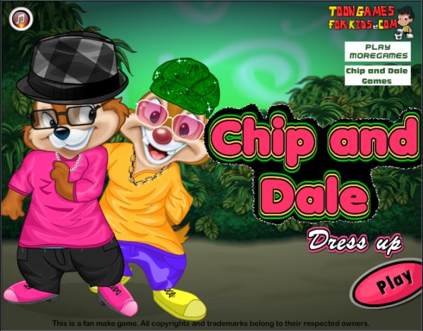 Chip and Dale Flash Games