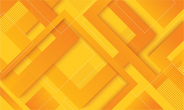 Yellow-orange-geometry-pattern-background