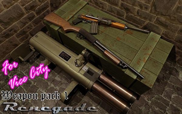 weapon-pack-i for vc