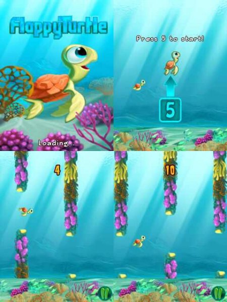 Flappy Turtle 128x160 6101