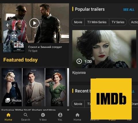 IMDb - Movies &amp; TV shows v8.7.5 [Mod Extra]