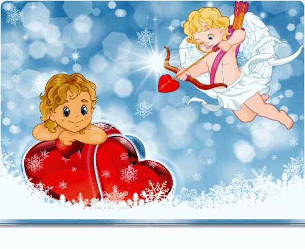 В День святого Валентина Всё волшебно и красиво: