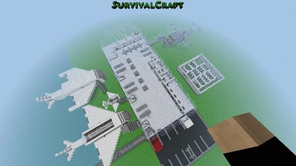 Карта на Survivalcraft airport 2