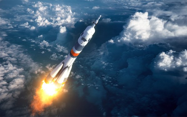 Space-rocket-launch-sky