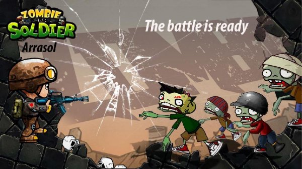 Zombies vs Soldier HD v 1.0.2 Mod