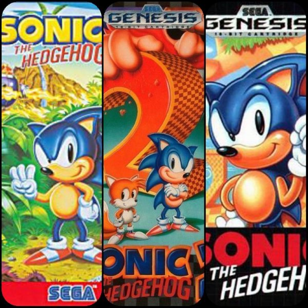 Sonic The Hedgehog 3v1 .(SEGA)