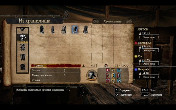 Dragon's Dogma Бесконечный Вес и Бег